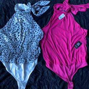 Two beautiful express body suits, great for spring and summer.